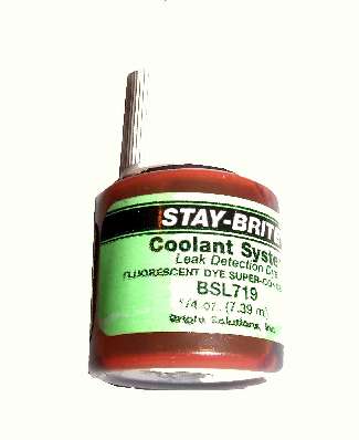 Leak Detection Dye Coolant Single Bottle  BSL719